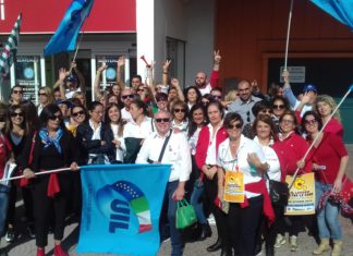 sciopero conad auchan sassari cgil cisl uiltucs