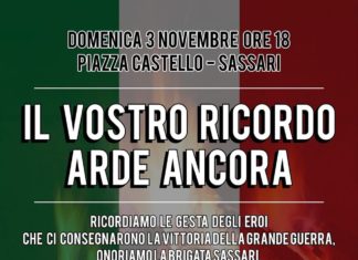 brigata sassari commemorazione fratelli d'italia circolo audax