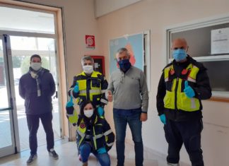 mascherina donazione alghero coronavirus