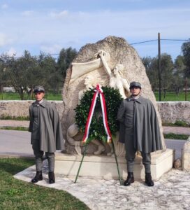 monumento a Bancali per la Brigata Sassari